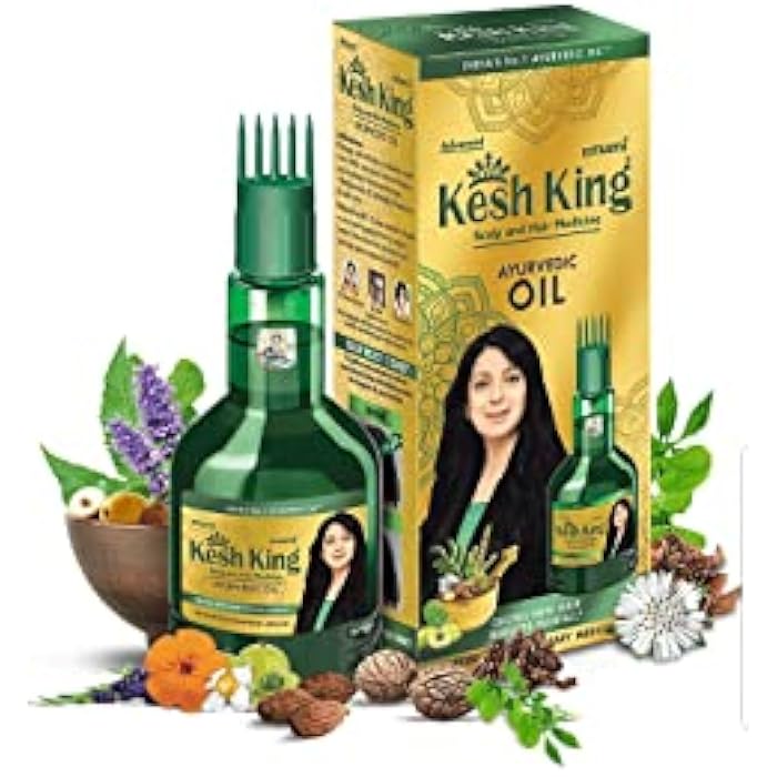 Kesh King Hair and Scalp Care Oil, 3.4oz - Image 1